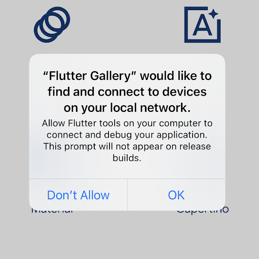 Screenshot of &quot;allow network connections&quot; dialog