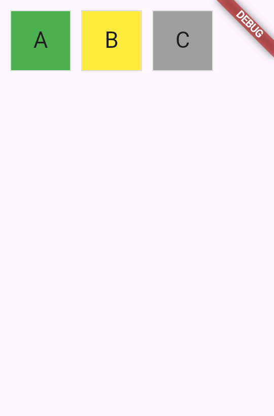 A screenshot of a green, yellow, and grey tile.